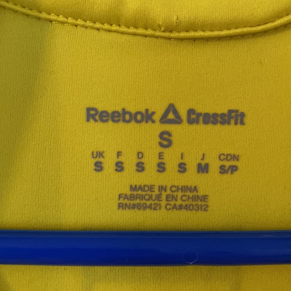 Reebok Cross Fit Quarter Zip Exercise Sweater - Picture 5 of 11